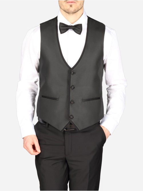 Traje de esmoquin de 4 piezas con chal - Leader Mode - Kiabi Traje de esmoquin de 4 piezas con chal - Leader Mode - Kiabi