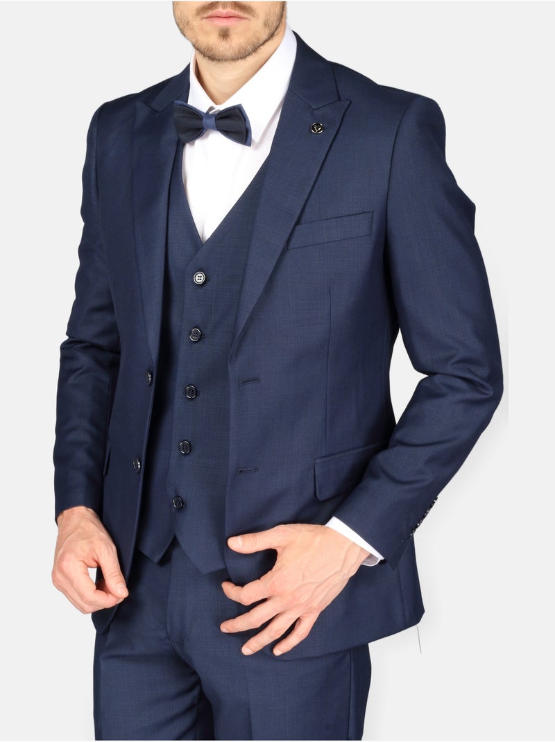 Traje de tres piezas - Bill Tornade Azul oscuro - Kiabi