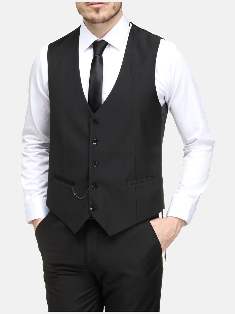 Traje de tres piezas - bill tornade Negro - Kiabi
