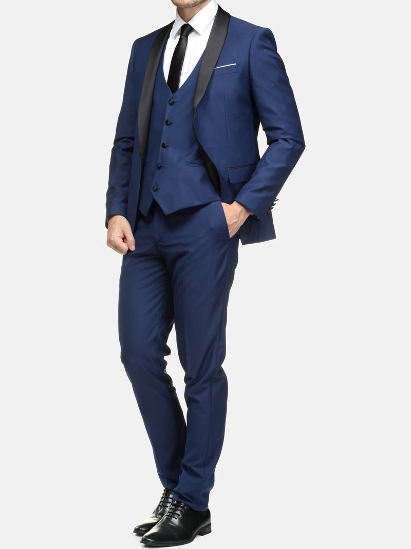 Traje de tres piezas - Leader Mode Azul - Kiabi