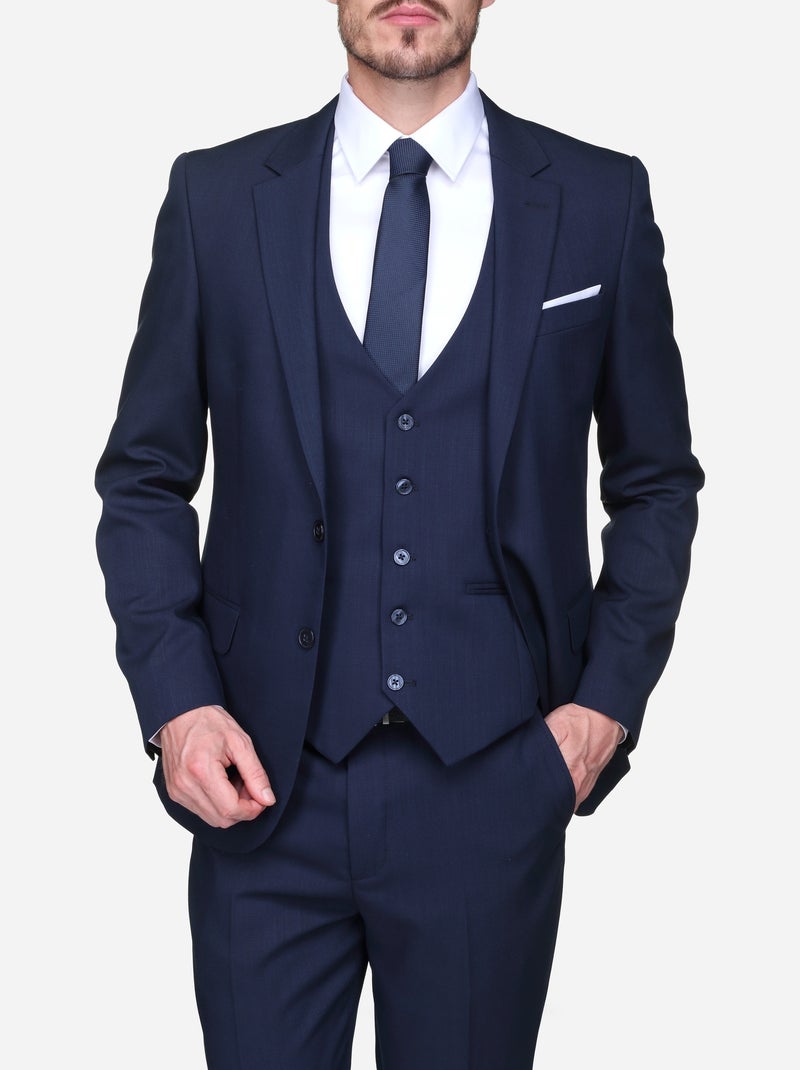 Traje de tres piezas - Leader Mode Azul oscuro - Kiabi