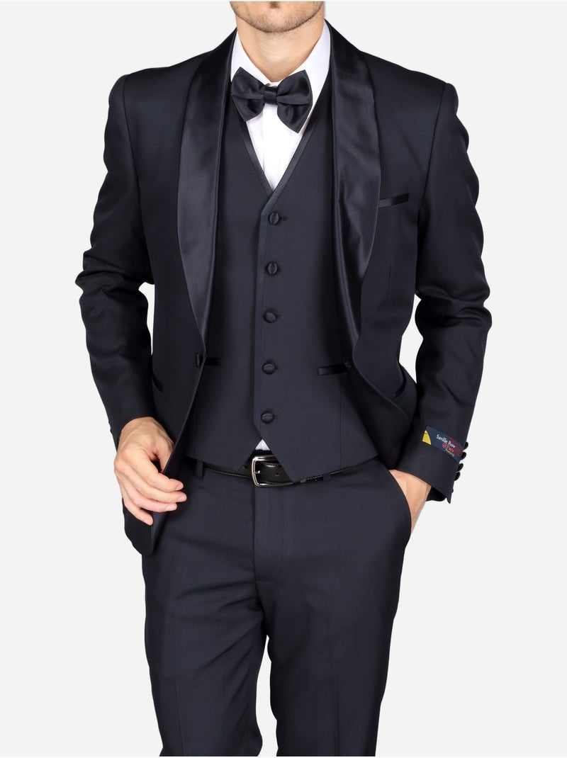 Traje de tres piezas - Leader Mode Azul oscuro - Kiabi