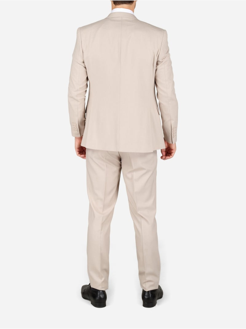 Traje de tres piezas - leader mode Beige - Kiabi