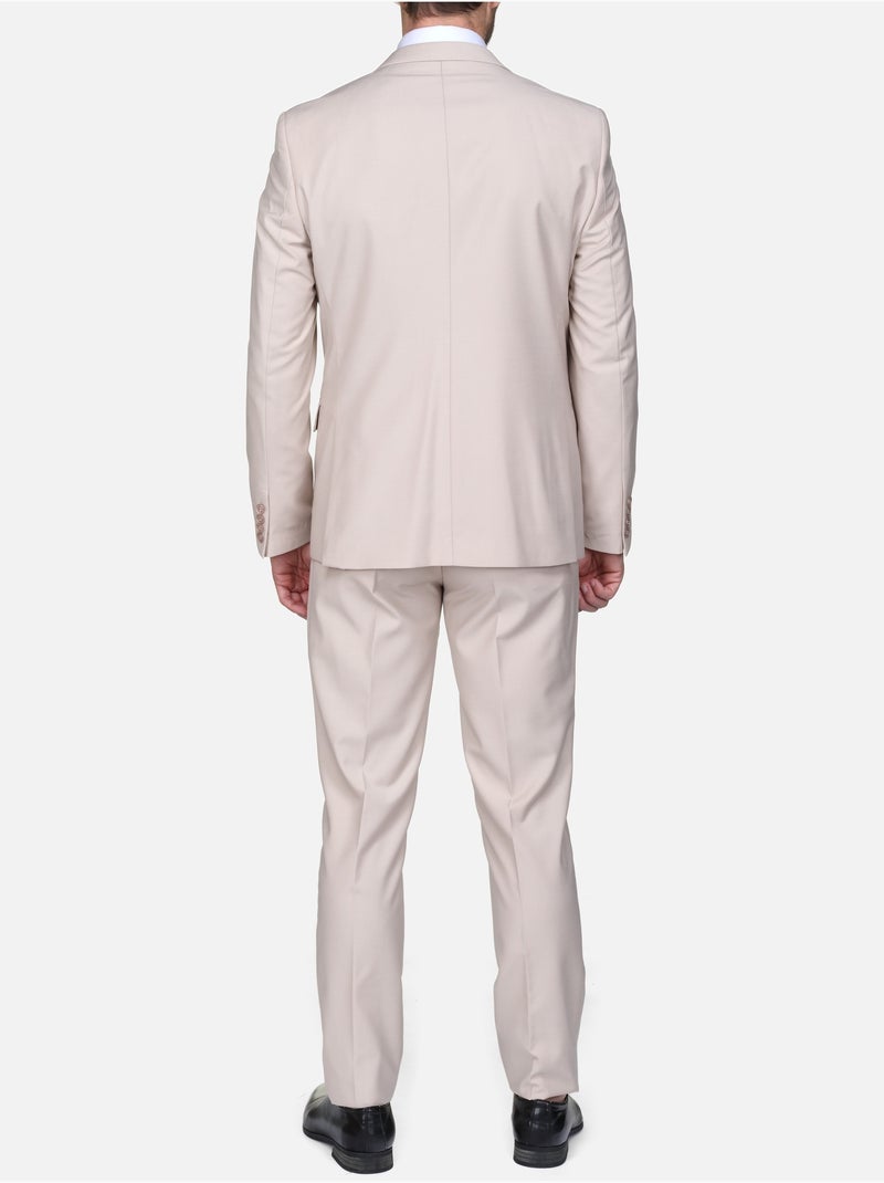 Traje de tres piezas - Leader Mode Crema - Kiabi