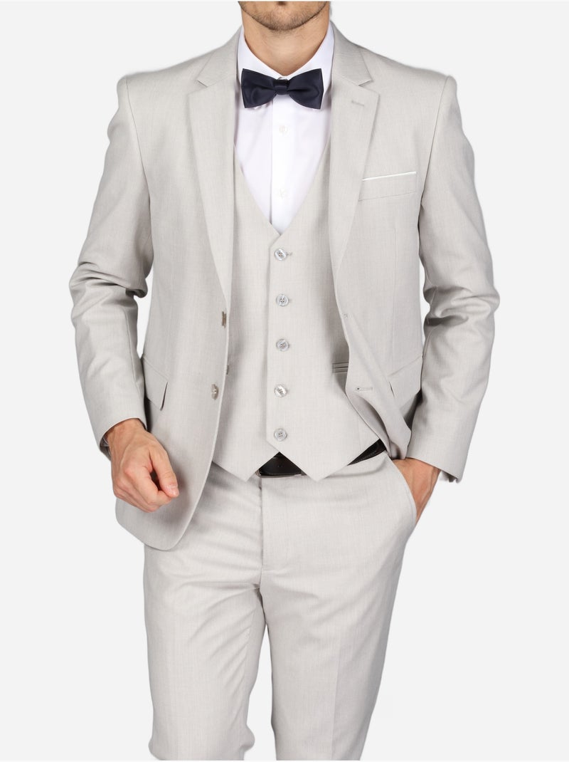 Traje de tres piezas - Leader Mode Gris - Kiabi