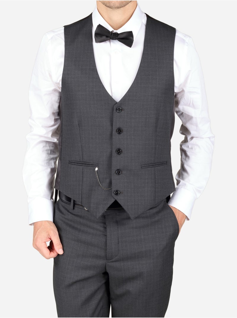 Traje de tres piezas - leader mode Gris oscuro - Kiabi