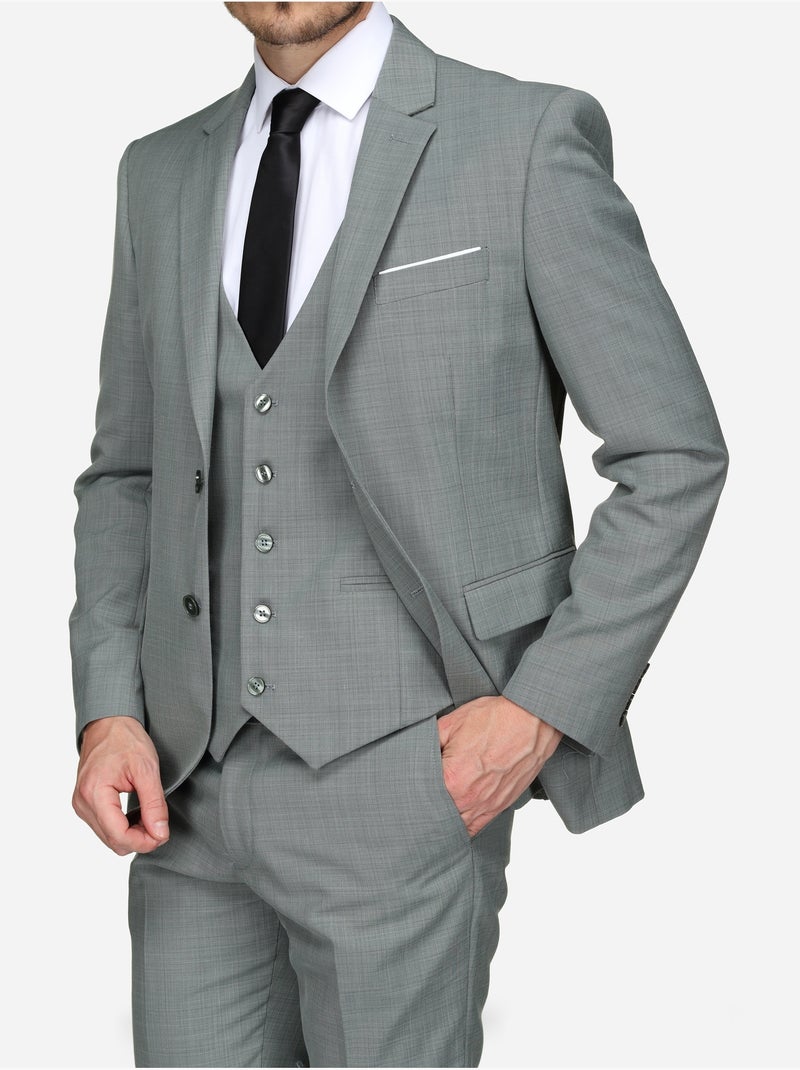 Traje de tres piezas - Leader Mode Verde - Kiabi