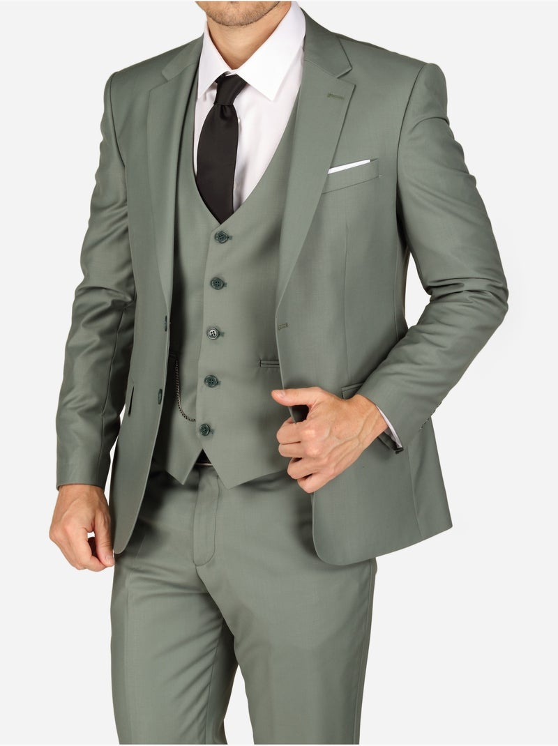 Traje de tres piezas - leader mode Verde - Kiabi