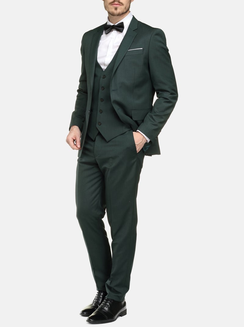 Traje de tres piezas - Leader Mode Verde oscuro - Kiabi