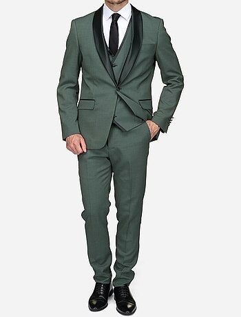 Traje de tres piezas con cuello chal - Torrente