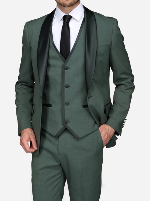 Traje de tres piezas con cuello chal - Torrente - Kiabi Traje de tres piezas con cuello chal - Torrente - Kiabi