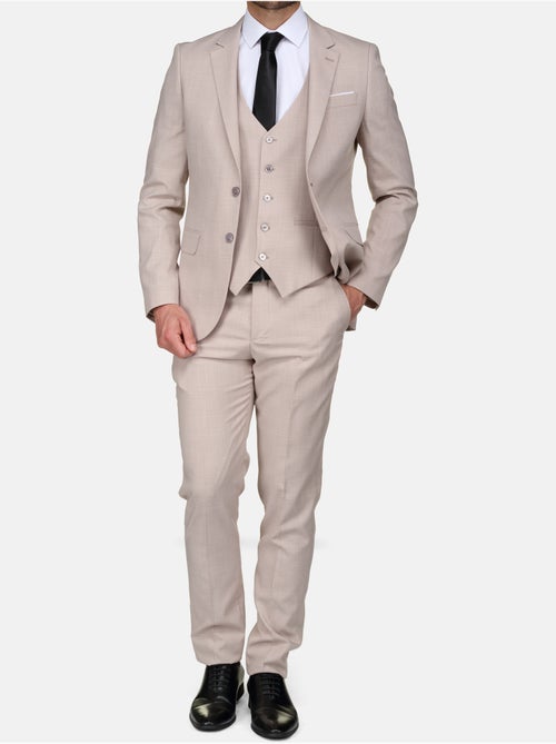 Traje de tres piezas con cuello en punta - Leader Mode - Kiabi