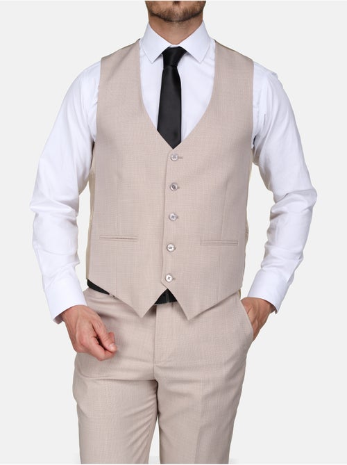 Traje de tres piezas con cuello en punta - Leader Mode - Kiabi