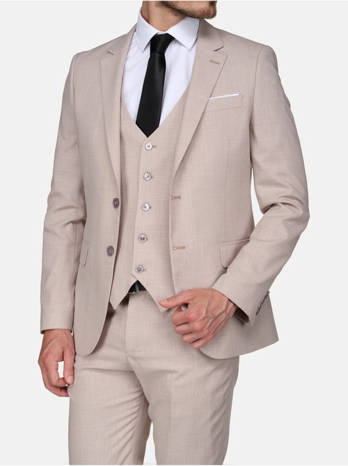 Traje de tres piezas con cuello en punta - Leader Mode - Kiabi