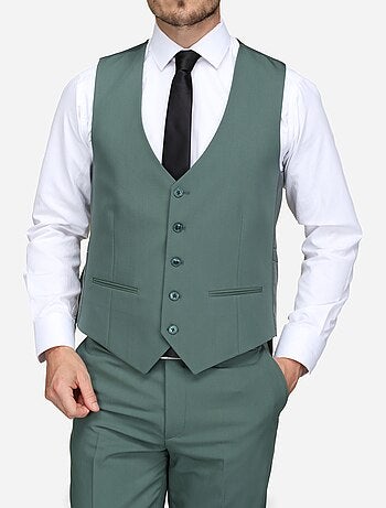 Traje de tres piezas con cuello en punta - Leader Mode