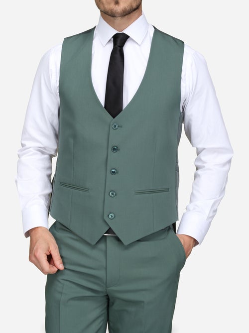 Traje de tres piezas con cuello en punta - Leader Mode - Kiabi
