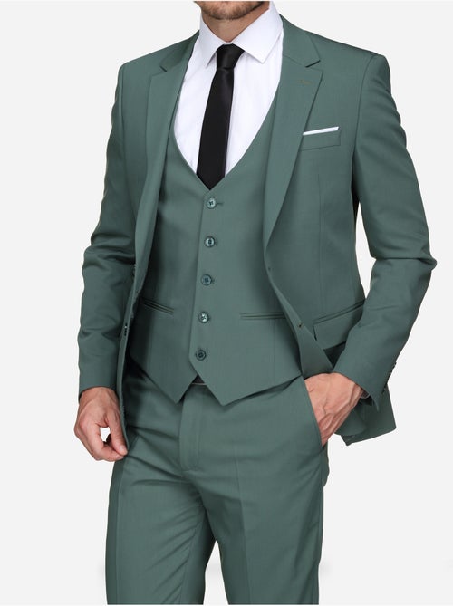 Traje de tres piezas con cuello en punta - Leader Mode - Kiabi