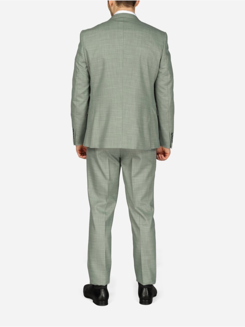 Traje de tres piezas «Fil a Fil Ville» - Leader Mode Verde - Kiabi