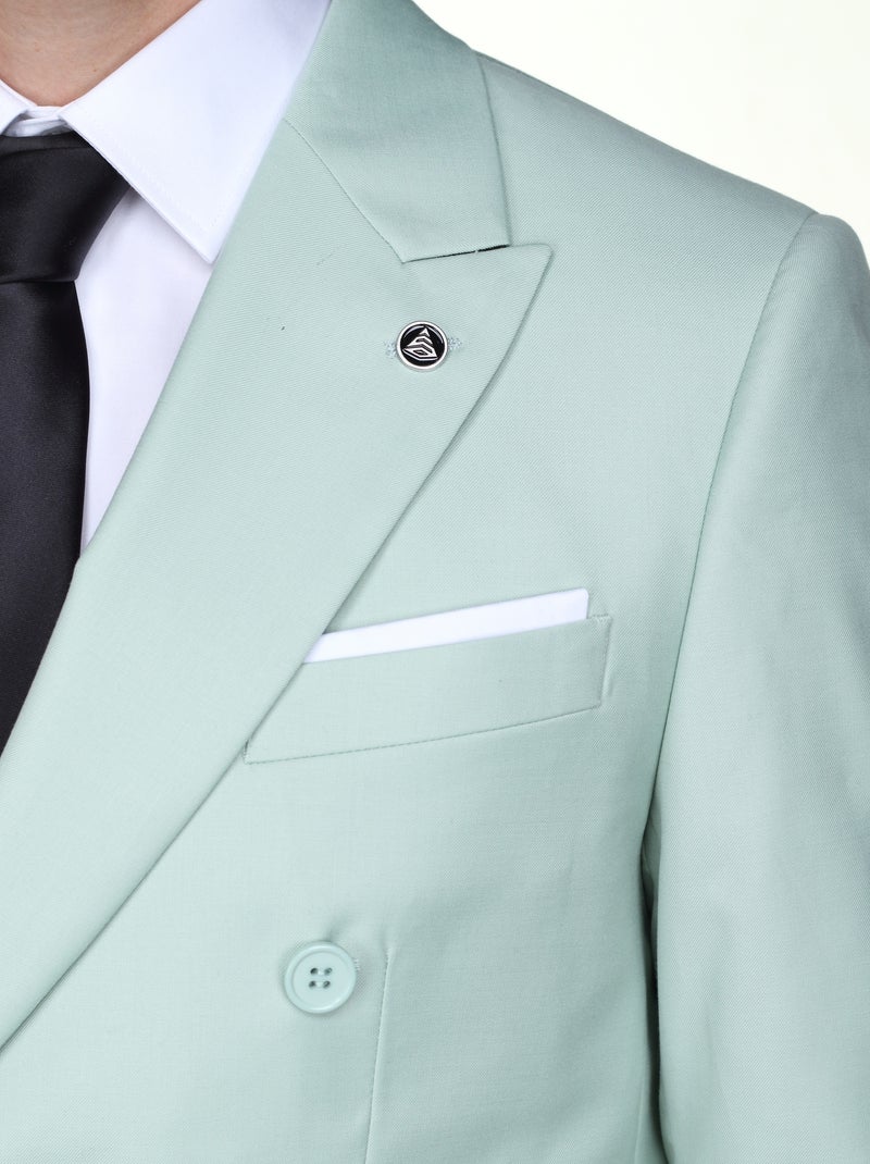 Traje liso de tres piezas - Bill Tornade Verde - Kiabi