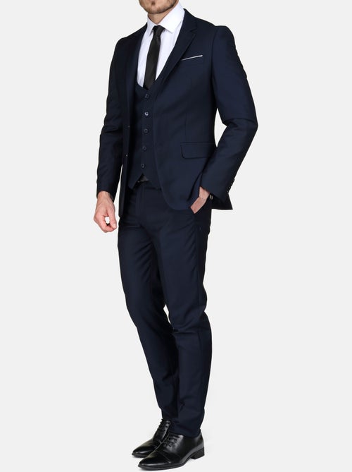 Traje liso de tres piezas - Leader Mode - Kiabi Traje liso de tres piezas - Leader Mode - Kiabi