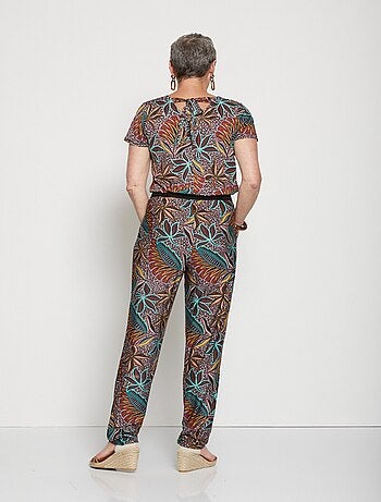 Traje pantalón de punto elástico - Afibel