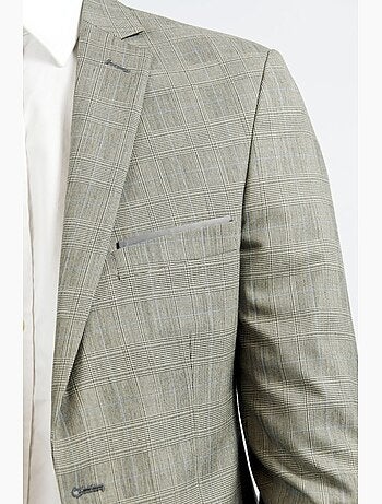 Traje Príncipe de Gales de 2 botones Kebello