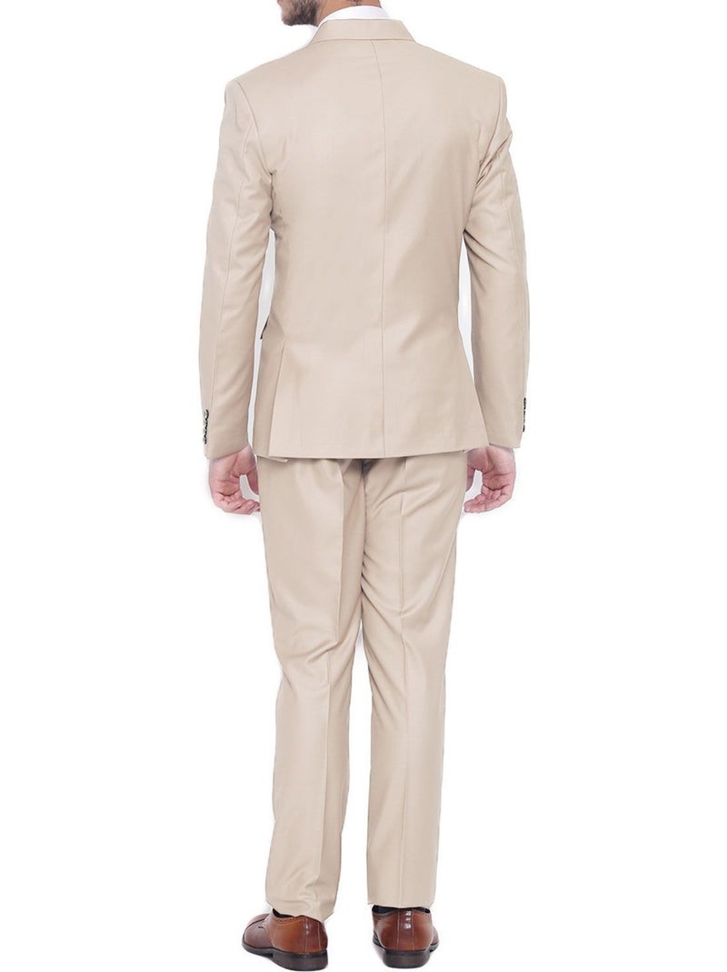 Traje recto de 2 botones Kebello Beige - Kiabi