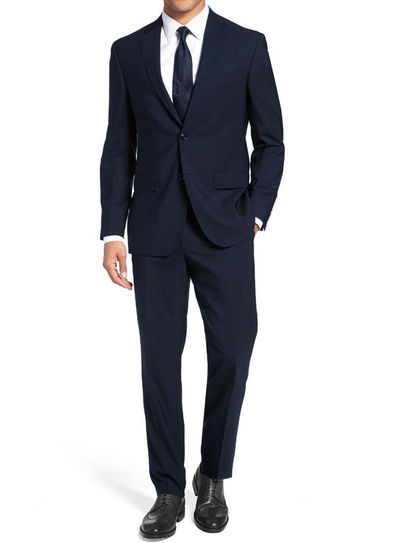 Traje slim fit de 2 botones Kebello Azul marino - Kiabi