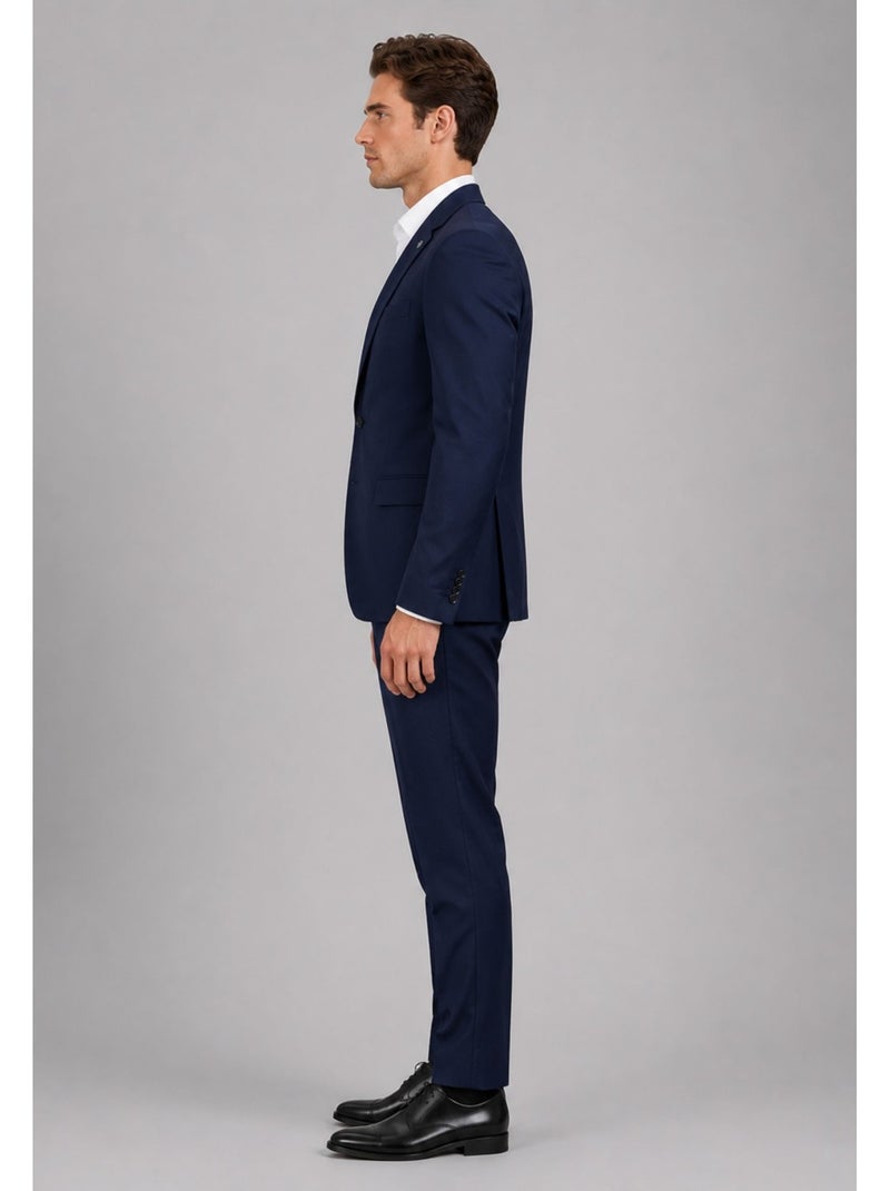 Traje slim fit de 2 botones Kebello Azul marino - Kiabi