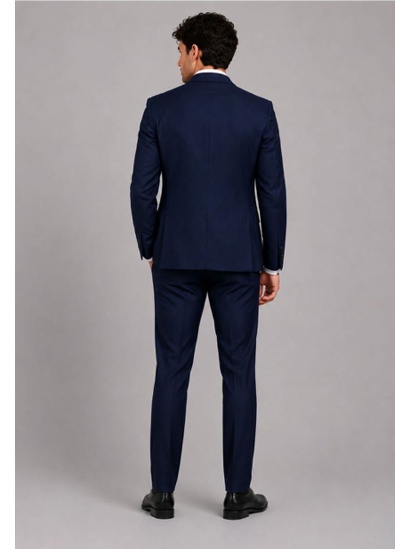 Traje slim fit de 2 botones Kebello Azul marino - Kiabi