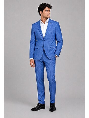 Traje slim fit de 2 botones Kebello