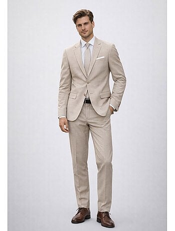Traje slim fit de 2 botones Kebello