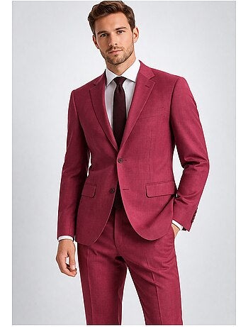 Traje slim fit de 2 botones Kebello