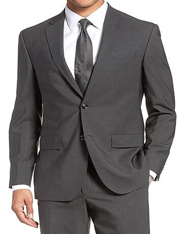 Traje slim fit de 2 botones Kebello