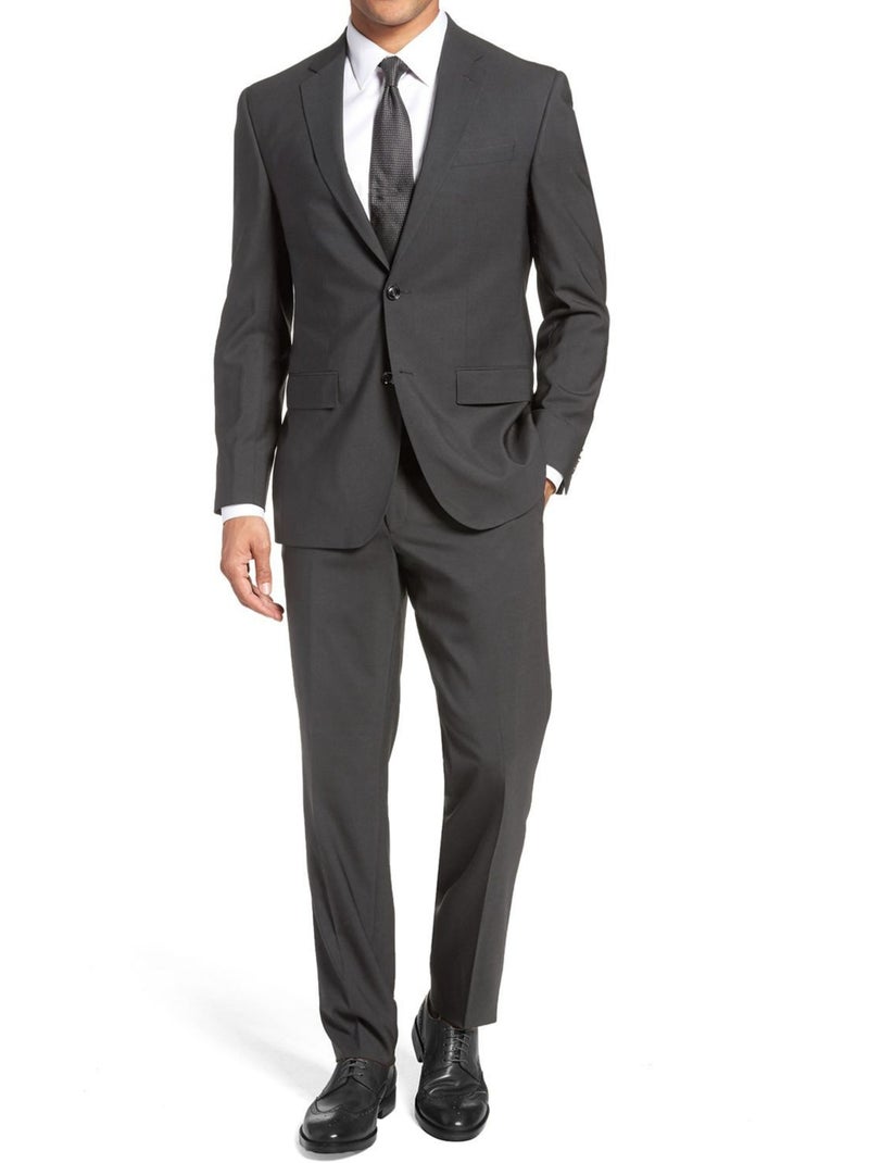 Traje slim fit de 2 botones Kebello Gris antracita - Kiabi