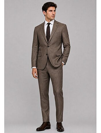 Traje slim fit de 2 botones Kebello