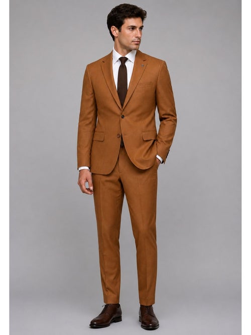Traje slim fit de 2 botones Kebello - Kiabi Traje slim fit de 2 botones Kebello - Kiabi