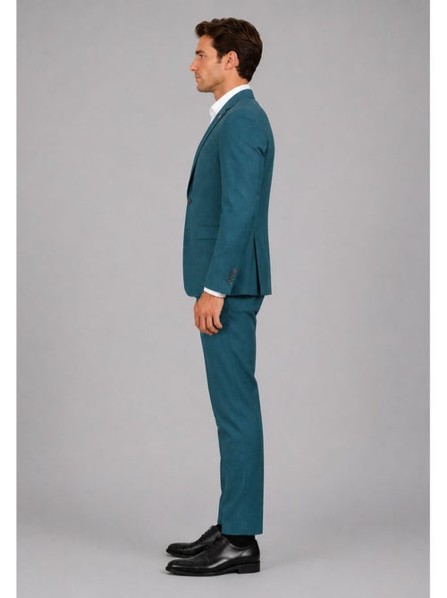Traje slim fit de 2 botones Kebello - Kiabi Traje slim fit de 2 botones Kebello - Kiabi