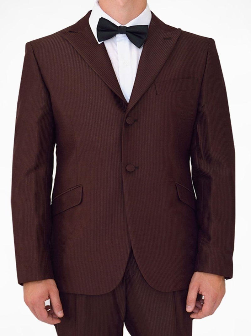 Traje tono sobre tono Lordissimo Burdeos - Kiabi