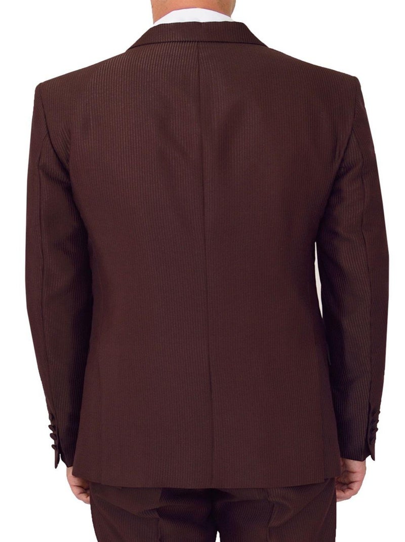 Traje tono sobre tono Lordissimo Burdeos - Kiabi