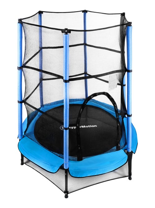 Trampolín infantil 140 cm con red de seguridad HyperMotion jardín casa niños 3-6 años estable - Kiabi