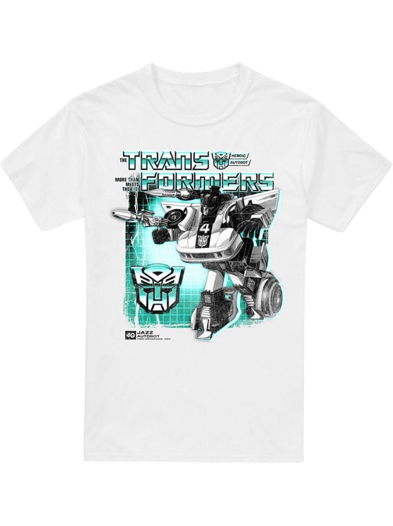 Transformers - Camiseta de Jazz Caja 40 para Hombre Blanco - Kiabi