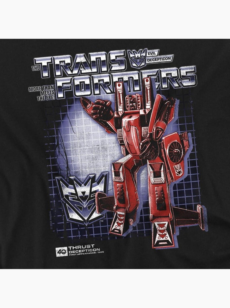 Transformers - Camiseta de Thrust Caja 40 para Hombre Negro - Kiabi