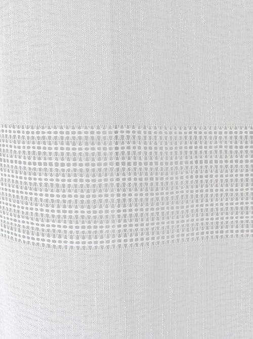 Transparente bohemio con rayas caladas - Kiabi Transparente bohemio con rayas caladas - Kiabi