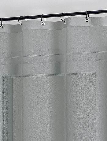 Transparente con anillas negras extraíbles