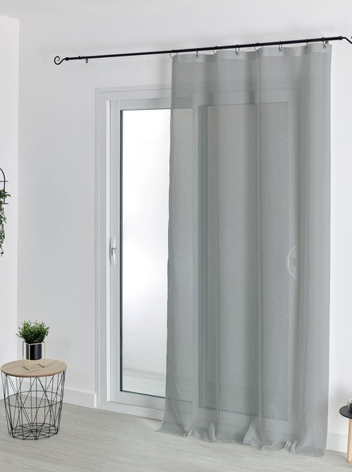 Transparente con anillas negras extraíbles - Kiabi