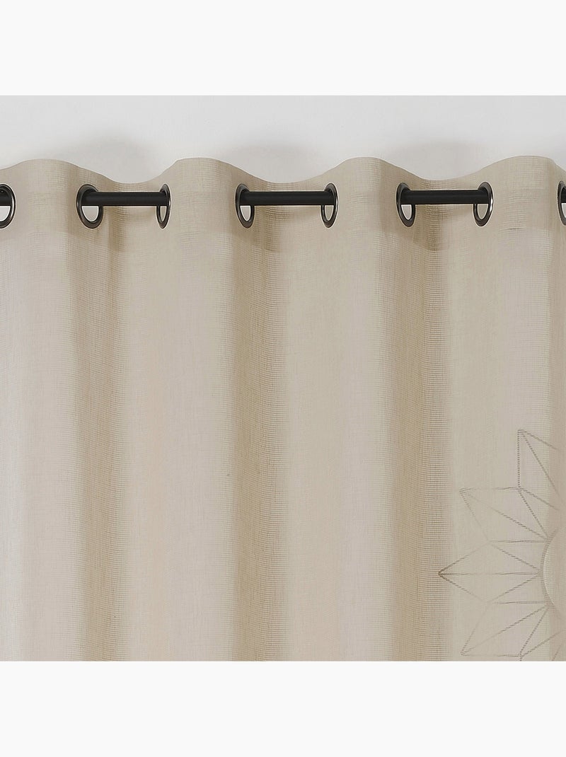 Transparente con efecto de rayas Beige - Kiabi
