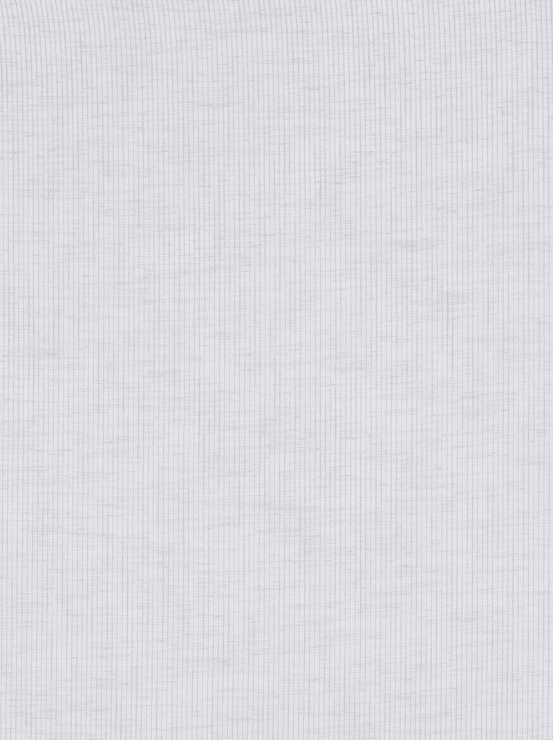 Transparente con efecto de rayas Blanco - Kiabi