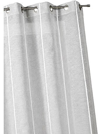 Transparente con finas rayas verticales