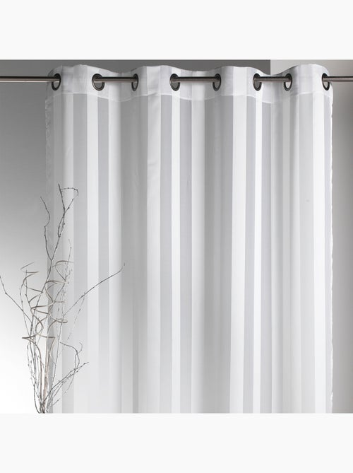 Transparente con rayas tejidas - Kiabi